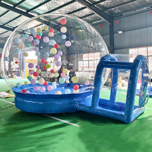 KaiSheng  Maison à bulles gonflable en PVC, plateforme de saut, matelas pneumatique, thème spatial pour enfants, aire de <span class=keywords><strong>jeux</strong></span> portable en plein air - Product Image 1