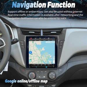 Autoradio Android 13 Lecteur multimédia vidéo GPS Autoradio 2 Din Écran Tesla Stéréo pour Chevrolet Sail Aveo 2015 - 2017 - Product Image 4