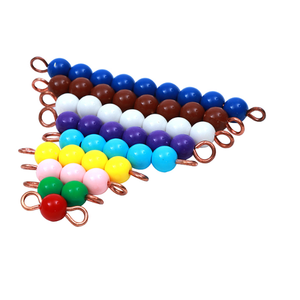 Material Montessori para enseñanza, juguetes educativos, barras de cuentas para tablero de adolescentes, Material de matemáticas, venta al por mayor - Product Image 4