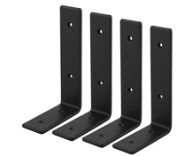 Soporte Metálico en L para Montaje en Pared, Soporte de Carga de Metal, Piezas de Estampado Metálico Personalizadas OEM, Soporte de Ángulo Recto