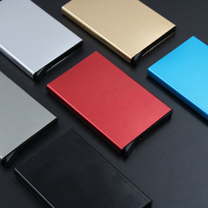 Front Pocket RFID Blocking Carbon Fiber Metal <strong>Wallets</strong> For Men <strong>Leather</strong> Phone Card Holder Card Holder Metal <strong>Leather</strong> <strong>Wallet</strong>