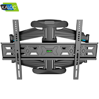 Soporte de Pared Giratorio para TV LCD de Venta Directa de Fábrica Kaloc, Acero Laminado en Frío, Deslizante Universal para TV de Plasma de 32-70 Pulgadas