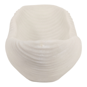 Ciotola in resina a coste, centrotavola decorativo per tavolino da caffè, decorazione per l'ingresso di casa. - Product Image 3