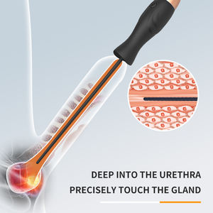 尿道サウンドバイブレーター 卸売 尿道カテーテル 拡張器 プラグ シリコン製振動尿道サウンド 男性用セックストイ - Product Image 4