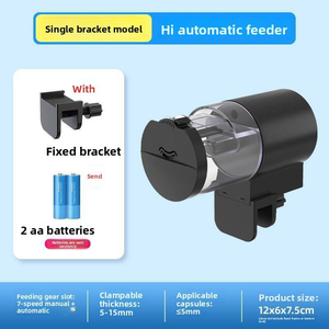 Distributeur automatique intelligent de nourriture programmable pour aquariums et bacs à poissons, poissons ornementaux et tortues - Product Image 4