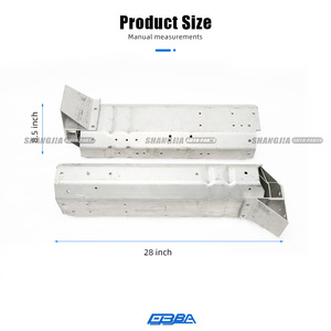 Pour Mclaren 650 540 coupé Spider GT3 tête de faisceau avant pièces de voiture en aluminium 11A7194CP 11A719 8CP produits de Offre Spéciale cadre avant - Product Image 5