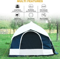 En Stock haute qualité 250*250*200CM SUV Camping tente voiture botte Extension hayon coffre tente 4-6 personne 8ft bleu pour Camping