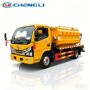 รถดูดสิ่งปฏิกูลแบบเจ็ท Dongfeng Small Duolika 6 ลูกบาศก์เมตร แบบเตี้ย สำหรับงานใต้ดิน 4x2 - Product Image 2