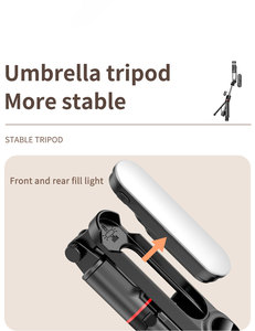 2025 Sản Phẩm Mới Bền L15 360 Độ Xoay Tripod Với LED Ánh Sáng Không Dây Ảnh Tự Sướng Thanh Di Động Cho Điện Thoại Thông Minh Nhiếp Ảnh - Product Image 2