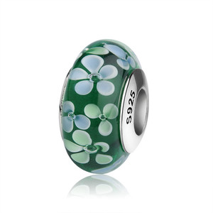 Oferta Especial: Abalorios de Cristal de <span class=keywords><strong>Murano</strong></span> para Joyería, Cuentas de Plata de Ley <span class=keywords><strong>925</strong></span> para Pulseras - Product Image 3