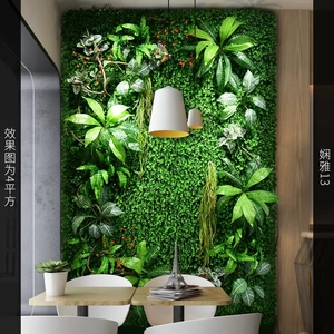 Panneaux muraux de gazon artificiel de taille différente personnalisés en usine panneau mural de gazon de haute qualité pour la décoration de jardin de bureau à domicile - Product Image 2