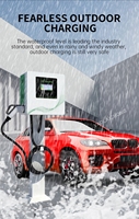 YLC Station de recharge commerciale fabricants de chargeurs de voiture électrique Chargeur de véhicule électrique Dc + Ac Station de recharge CC 30-240kW