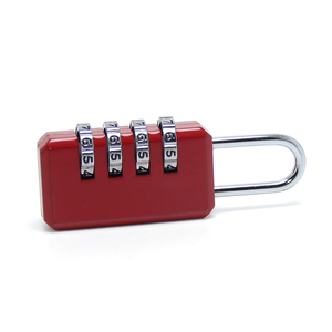 Cadenas à code combiné à 4 chiffres Cadenas de voyage pour bagages Sac à main Valise Tiroir Serrure <span class=keywords><strong>GYM</strong></span> Stuff Pour cadeau promotionnel - Product Image 6
