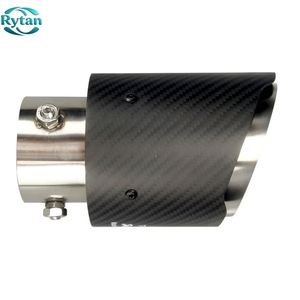 Punta de <span class=keywords><strong>escape</strong></span> de fibra de carbono Rytan Factory, puntas de <span class=keywords><strong>escape</strong></span> universales <span class=keywords><strong>para</strong></span> coche, acero inoxidable 304 y punta de <span class=keywords><strong>escape</strong></span> de carbono mate - Product Image 2