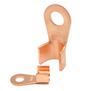 Top Quality Non-Insulated Wire Connector Electrical Cable <strong>Terminals</strong> Lug Ring Wire Crimp <strong>Terminal</strong> Brass/Red <strong>Copper</strong> OT <strong>Terminal</strong> - Product Image 5