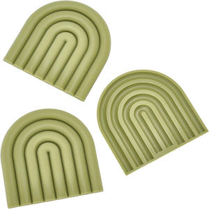 Tappetini in Silicone moderno colorato resistente al calore <span class=keywords><strong>antiscivolo</strong></span> porta pentole <span class=keywords><strong>multiuso</strong></span> per presine da cucina - Product Image 4