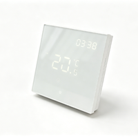 Système de chauffage au sol pour hôtel moderne, thermostat programmable à écran tactile électrique avec installation facile pour le contrôle du chauffage au sol