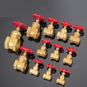 Brass Van cổng nữ chủ đề 1/8 1/4 3/8 1/2 3/4 1 1-1/4 tap van nước chuyển đổi van chủ đề nội bộ Van cổng - Product Image 4