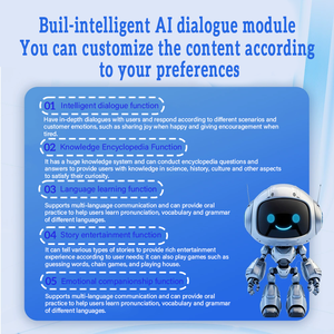 Ai ตุ๊กตาของเล่นมาสค็อตผ้าพลัฌออกแบบได้ตามต้องการของเล่นตุ๊กตาออกแบบได้ตามต้องการจากโรงงาน - Product Image 5