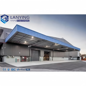 Almacén <span class=keywords><strong>Prefabricado</strong></span> Certificado CWB - Construcción de Estructura de Acero Galvanizado por Inmersión en Caliente para Almacenamiento Industrial - Product Image 2