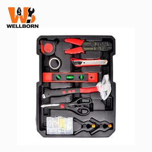 Cassetta degli Attrezzi Portatile Multifunzionale, Set di Utensili Manuali Impermeabili in Metallo, Personalizzabile OEM per Riparazioni <span class=keywords><strong>Auto</strong></span> - Product Image 4
