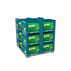 Custom Printed Corrugated Cardboard <b>Display</b> <b>Rack</b> Stackable Cardboard Shipper Stand for Store Promotion - Product Image 1