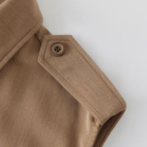 Abiti da donna Streetwear personalizzati <span class=keywords><strong>senza</strong></span> <span class=keywords><strong>maniche</strong></span> tinta unita plissettata Maxi <span class=keywords><strong>camicia</strong></span> abbottonata da donna Utility abito Cargo 2024 - Product Image 4