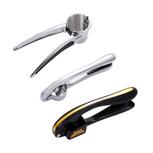 Zinc Alloy Garlic Press Walnut Cracker Manual Kitchen Tool For Cooking - Product Image 5