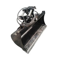 Excavator 6T dengan Tilt Bucket, Silinder Berlawanan, Pivot Tengah, Gusset Trapesium, Blok Pemasangan Berusuk, Warna Hitam