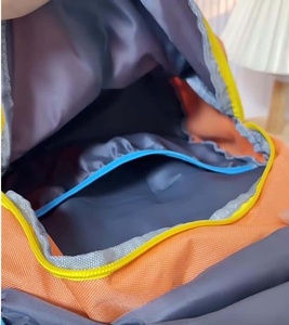 Schoolbag Kids <b>Backpack</b> Orange Blue Yellow Fashion Softback 21L Capacity Unisex Daypack Multiple Pockets Zipper Closure - Product Image 2