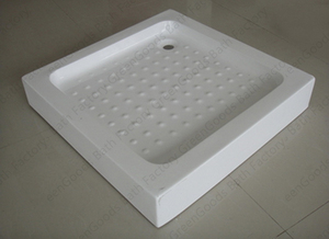 CE Hangzhou Bac <span class=keywords><strong>de</strong></span> <span class=keywords><strong>douche</strong></span> carré moderne blanc 80x80 en ABS acrylique et fibre <span class=keywords><strong>de</strong></span> verre pour salle <span class=keywords><strong>de</strong></span> bain d'hôtel avec garantie <span class=keywords><strong>de</strong></span> 5 ans - Product Image 5