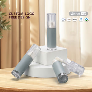 Conteneur de gloss à lèvres vide de luxe avec logo personnalisé, design luxueux, forme unique, recyclable, PETG, tubes en plastique pour rouge à lèvres de 5,5 ml - Product Image 5