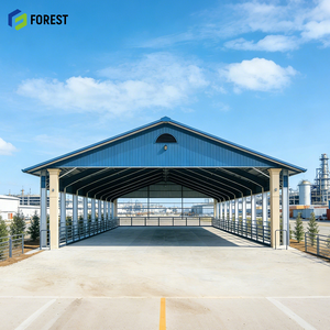 อาคารจัดแสดงนิทรรศการ โกดังเหล็กสำเร็จรูปขนาด 30X40X12 เมตร แข็งแรงทนทาน ปลอดภัยสูงสุด สำหรับโรงงานสิ่งทอในพื้นที่ - Product Image 1