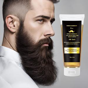 Champú para <span class=keywords><strong>Barba</strong></span> de Marca Blanca con Oro de 24K, Control de Grasa, Suavizante, Hidratante y Antiencrespamiento - Product Image 1