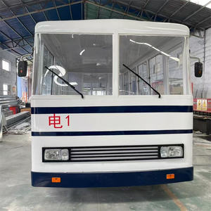 การจำลองแบบย้อนยุครถบัสแบบประกบโลหะภูมิทัศน์รถจำลองอุปกรณ์เสริมสำหรับกิจกรรมกลางแจ้งรถบัสขนาดใหญ่ - Product Image 5