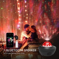 Lampe de nuit LED moderne de style artistique pour bébé Projecteur de ciel étoilé Télécommande laser Mini Galaxy USB Star Lamp avec musique pour enfants