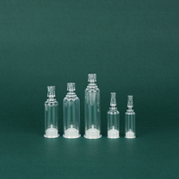 Ampoules en plastique transparentes vides de 1 ml, 2 ml, 3 ml, 5 ml, 10 ml, 15 ml, 20 ml, flacons ronds transparents personnalisés pour sérum pour le visage