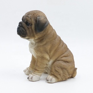 Figurines animaux sculptures vie comme <span class=keywords><strong>bouledogue</strong></span> français resina, résine simulation chien polyrésine <span class=keywords><strong>bouledogue</strong></span> & - Product Image 5