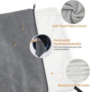Tapis chauffant pour animaux de compagnie, 10 températures réglables, tapis chauffant pour chien et chat avec minuterie, imperméable, tapis chauffant électrique en silicone pour animaux de compagnie, pour intérieur - Product Image 5