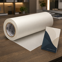 Film BOPP semi-brillant pour lamination thermique, finition satinée, toucher doux, brillant mat pour emballage de boîtes, emballage de boîtes à gâteaux, impression