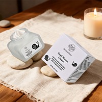 Crème de mucine d'escargot noir coréen fermentée, complexe de collagène liftant pour réparer les peaux fragiles, hydrater en profondeur, améliorer l'éclat et la fermeté du visage