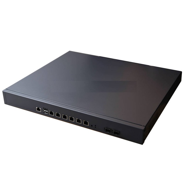 Firewall Network Server with 6 LAN Ports 1U-H67LS Intel H67 LGA1155 Core I3 I5 I7 1U Rackmount Chassis SFP Fiber Port Optional