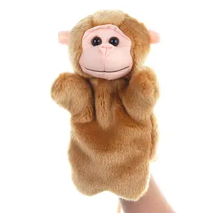 ของเล่นตุ๊กตาหุ่นมือรูปสัตว์จักรราศี25ซม. หนูออกซ์เสือกระต่ายมังกรม้าแกะลิงไก่สุนัขหมู