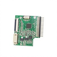 LVDS EDP Konverter Sinyal Adaptor Papan Jembatan Ultratipis Portabel Berbagai Bentuk Antarmuka Modul LCD Catu Daya 5V Maks