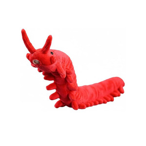 Juguete de Peluche de <span class=keywords><strong>Gusano</strong></span> de <span class=keywords><strong>Terciopelo</strong></span> Realista con Certificación CPC CE, Onychophora Roja Articulada, Animal de Peluche Educativo de Biología - Product Image 1
