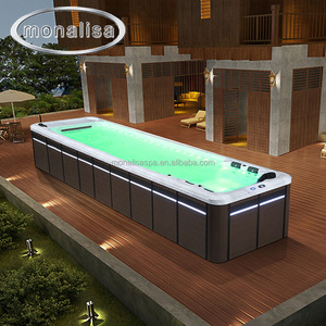 Shipping Container Swimming <strong>Pool</strong> Smart Heated <strong>Balboa</strong> Swim Spa Outdoor Swimming <strong>Pools</strong> - Product Image 5