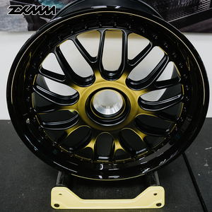 ZXMM 2 pièces 19 20 21 22 24 26 pouces 5*114.3 5*120 jantes forgées noires brillantes de luxe 458 990 pour RS3 RS4 Classe G <span class=keywords><strong>Maclaren</strong></span> 570 720 - Product Image 5