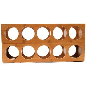 Bamboo <b>Wine</b> <b>Rack</b> with High Quality Stackable - Product Image 2