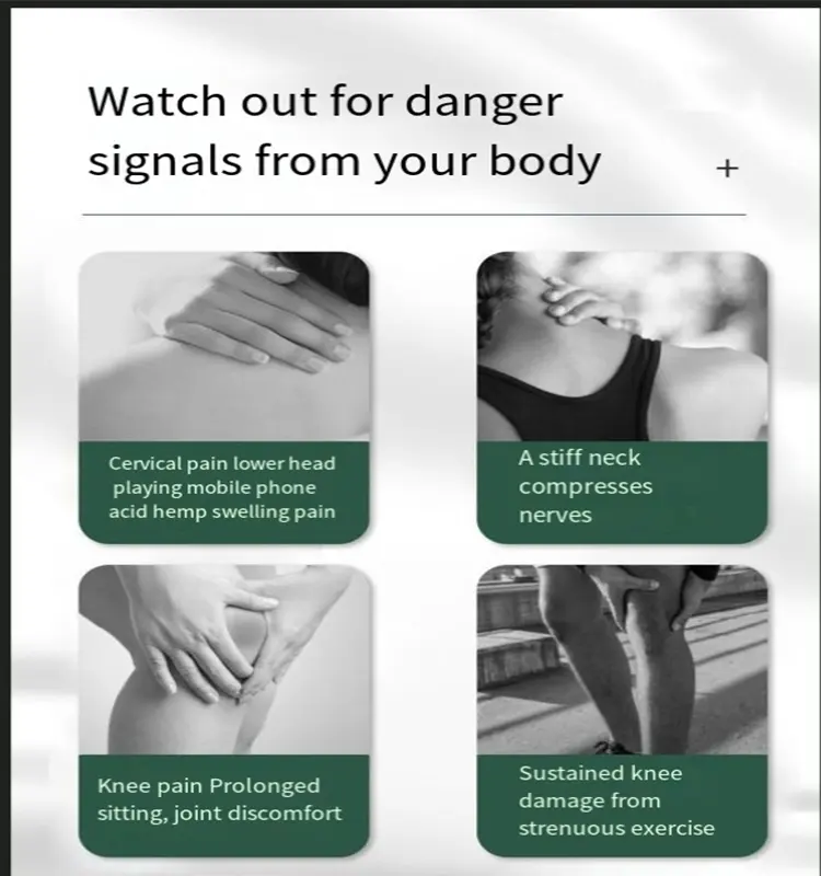 ワームウッドとジンジャーの膝のパッチは関節の痛みを和らげます頸部と腰部の痛み