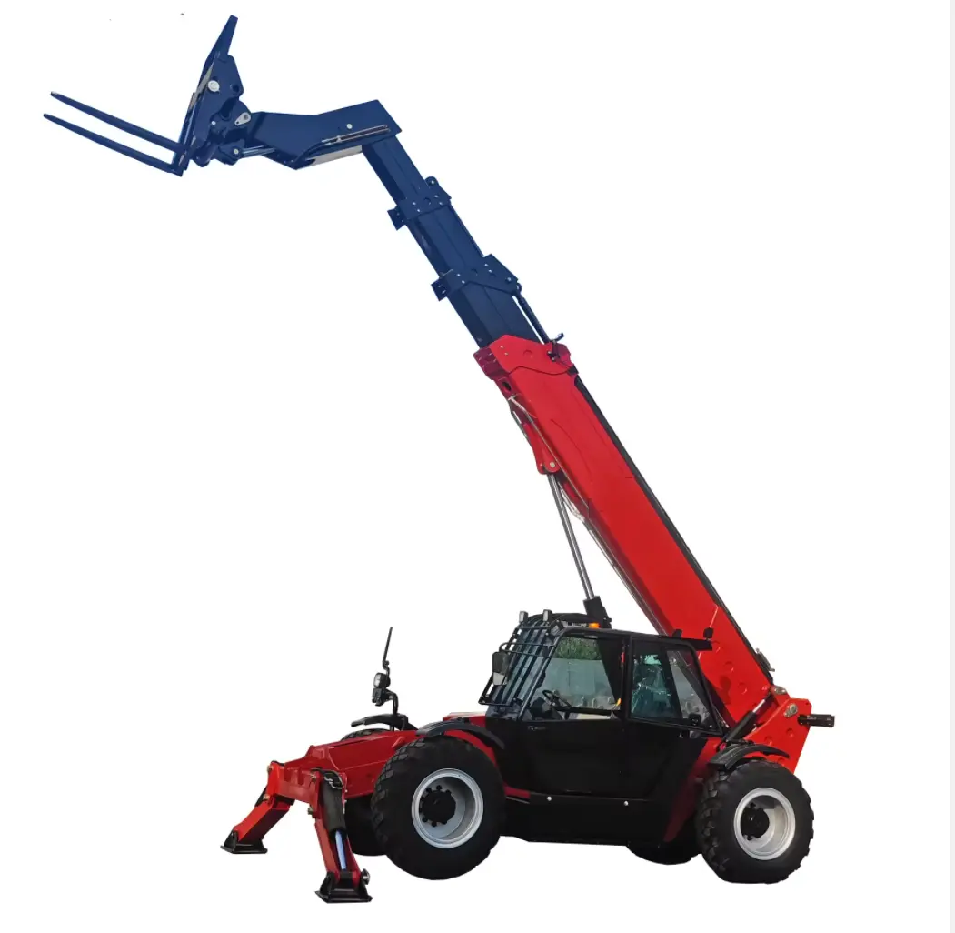 3 Ton Capacity 4X4 Telescopic Boom Forklift 7 Metwers For Sale